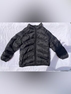 Wonder Nation Black Puffer Jacket Size 3T